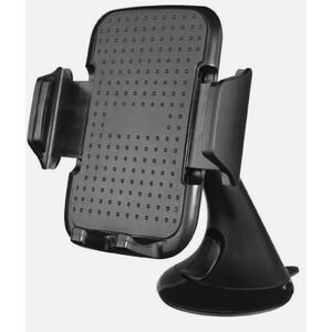 Vibe Auto Heavy Duty Phone GPS Car Mount Dashboard Windshield Black 3.5in Wide